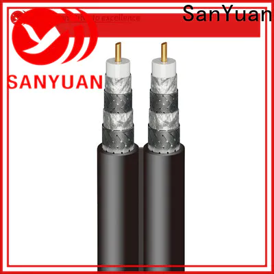 SanYuan easy to expand 75 ohm coax factory for digital audio