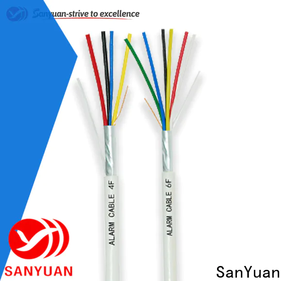 SanYuan fire alarm network cable company for smoke alarms