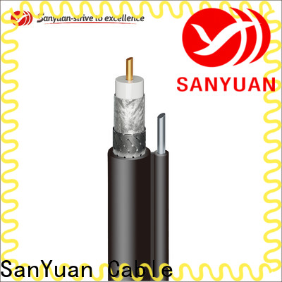 SanYuan long lasting 75 ohm coaxial cable factory for HDTV antennas