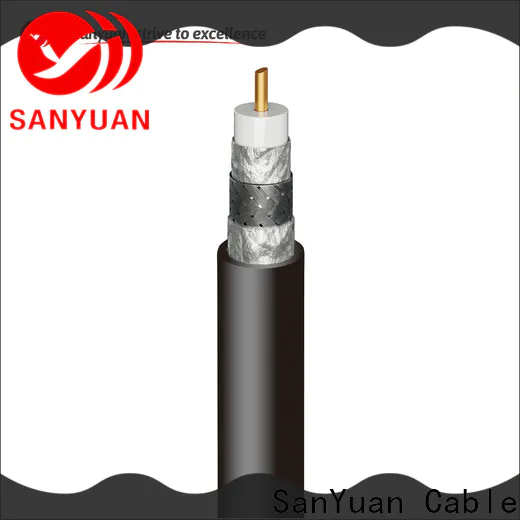 SanYuan 75 ohm coax factory for digital video