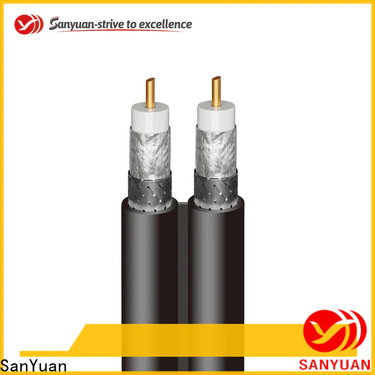 SanYuan 75 ohm coax company for HDTV antennas