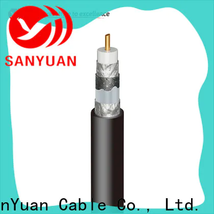 SanYuan 75 ohm cable factory for digital audio