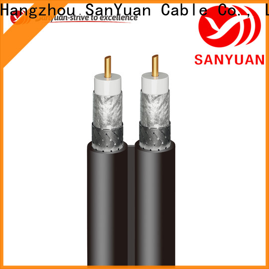 SanYuan 75 ohm coaxial cable factory for digital video