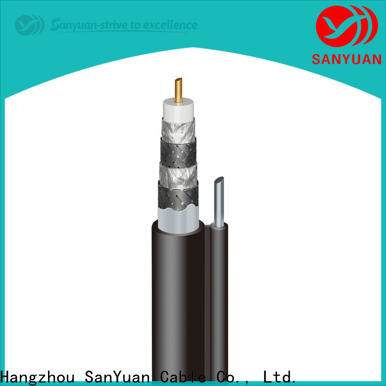 SanYuan 75 ohm coaxial cable factory for HDTV antennas
