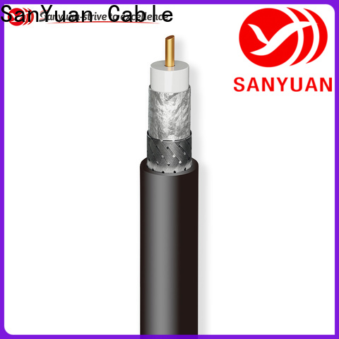 SanYuan cost-effective 50 ohm coaxial cable factory direct supply for broadcast radio
