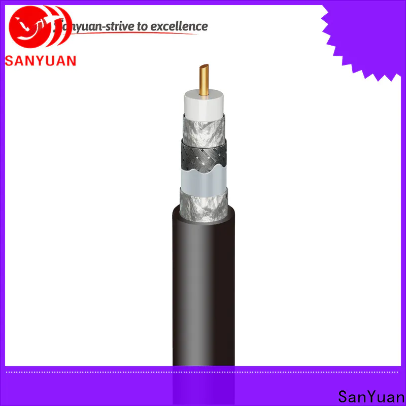 SanYuan cable coaxial 75 ohm manufacturers for HDTV antennas