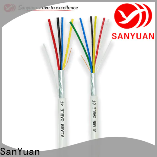 SanYuan fire alarm cable suppliers for fire alarm systems