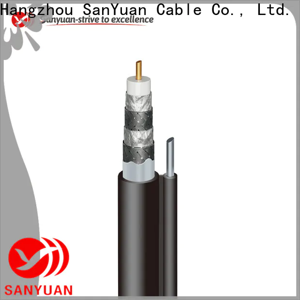 SanYuan top 75 ohm coaxial cable factory for digital audio