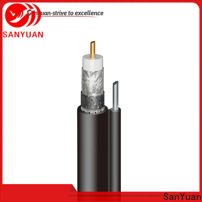 SanYuan easy to expand 75 ohm cable factory for data signals