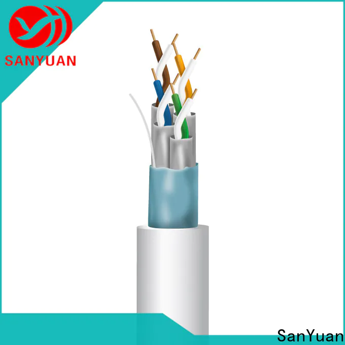 SanYuan high speed cat 7 cable directly sale for railway