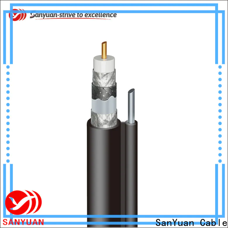 SanYuan 75 ohm coaxial cable company for digital video