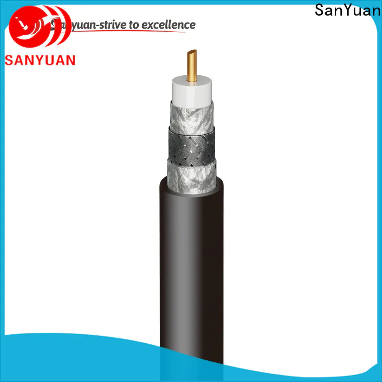 SanYuan cable coaxial 75 ohm suppliers for digital video