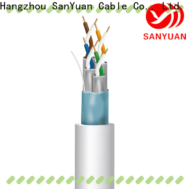 SanYuan high speed cat 7 ethernet cable supplier for data transfer