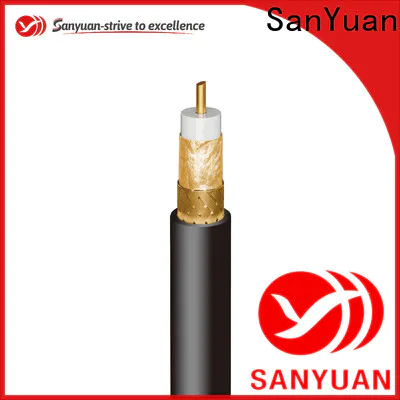 SanYuan top cable coaxial 75 ohm manufacturers for digital video