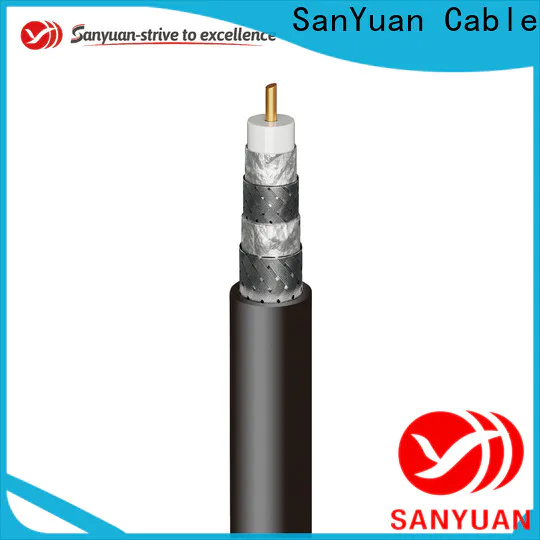 SanYuan 75 ohm coaxial cable company for digital audio