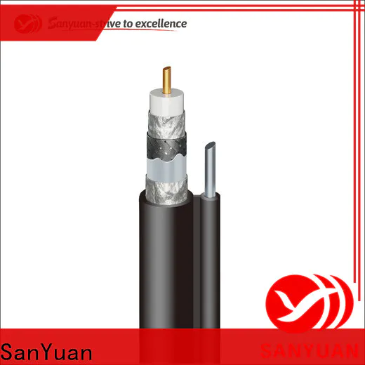 SanYuan latest 75 ohm coax supply for HDTV antennas