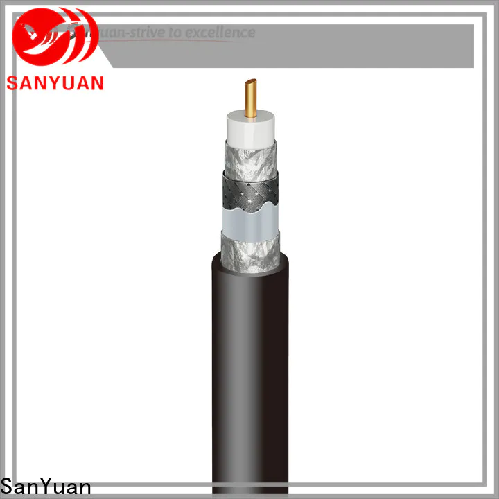 SanYuan reliable 75 ohm coax supply for digital video