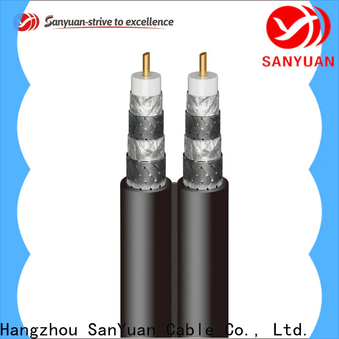 SanYuan cable 75 ohm factory for digital video