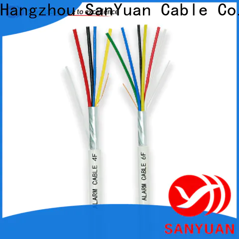 SanYuan high-quality fire alarm network cable company for fire alarm systems