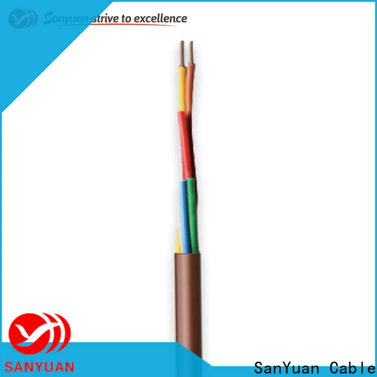 SanYuan thermostat cable suppliers for heating and air conditioning installations