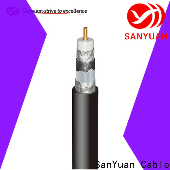 SanYuan easy to expand 75 ohm cable suppliers for digital video