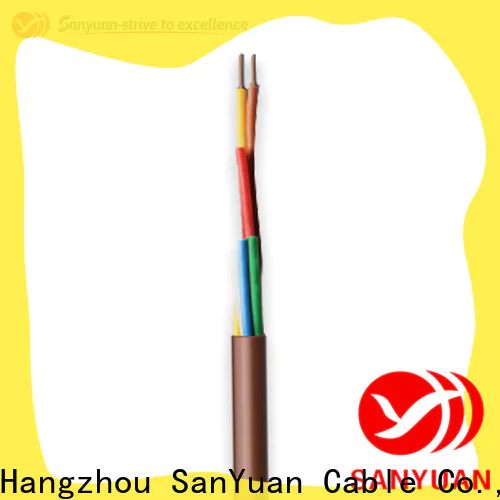 SanYuan top thermostat cable supply for heating and air conditioning installations