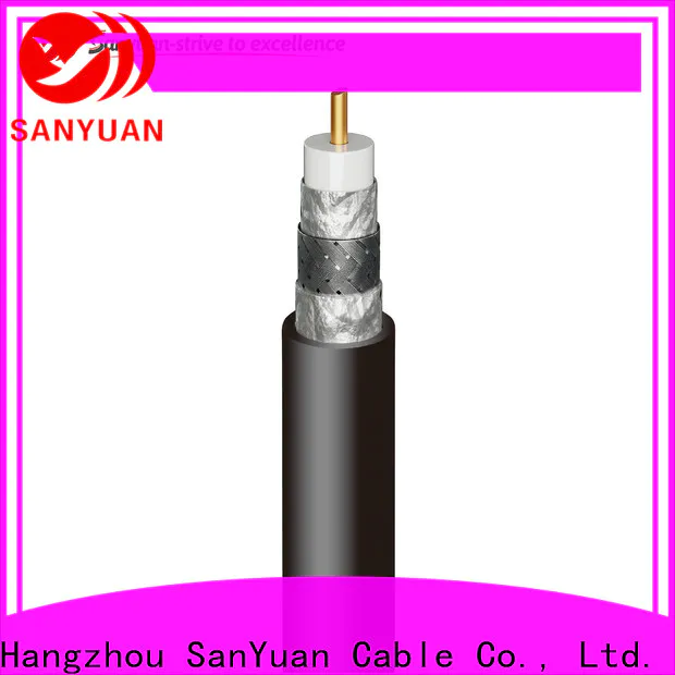 SanYuan top 75 ohm cable factory for HDTV antennas