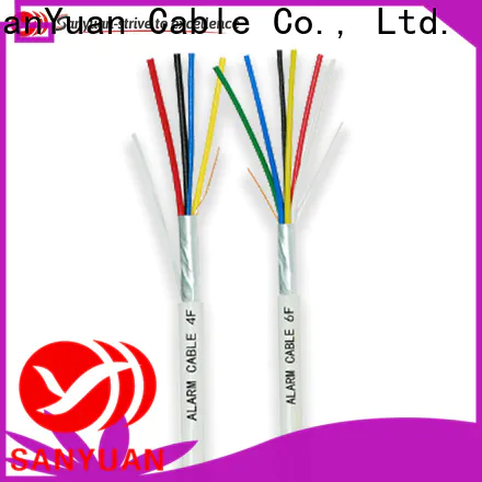SanYuan fire alarm cable factory for smoke alarms