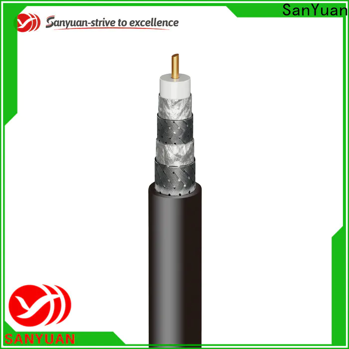 SanYuan 75 ohm cable suppliers for HDTV antennas