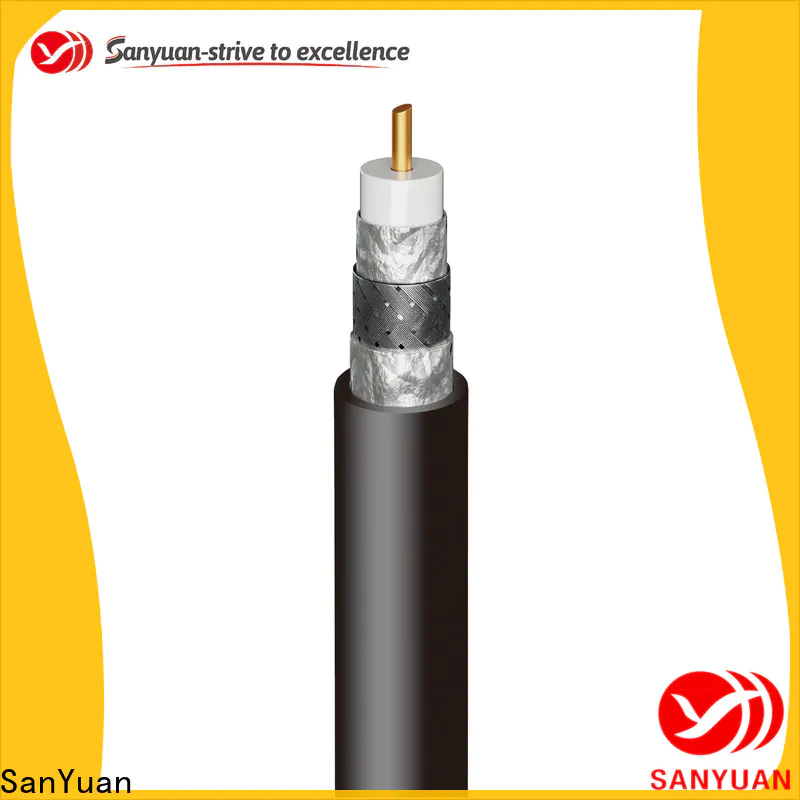 SanYuan top 75 ohm cable company for data signals