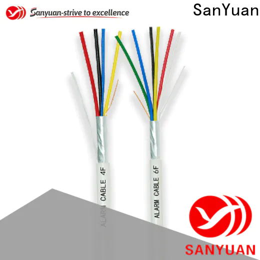 SanYuan fire alarm network cable factory for fire alarm systems