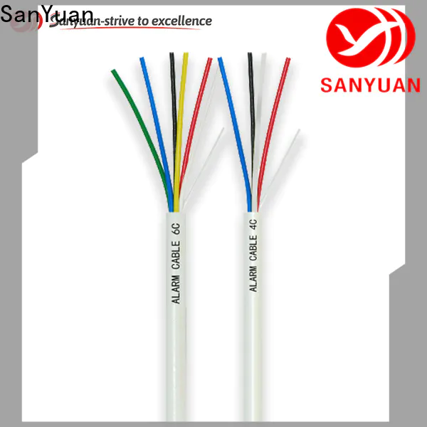 SanYuan wholesale security alarm cable manufacturers for intercom