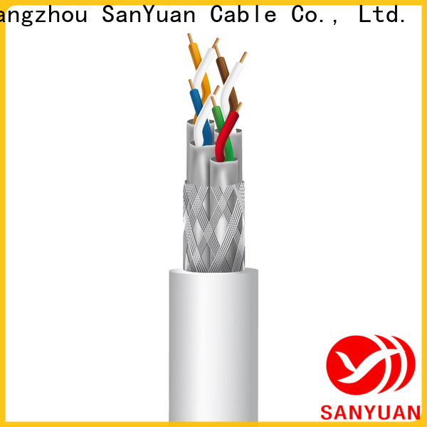 SanYuan cat 7a cable factory for railway