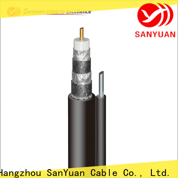 SanYuan 75 ohm coaxial cable factory for satellite