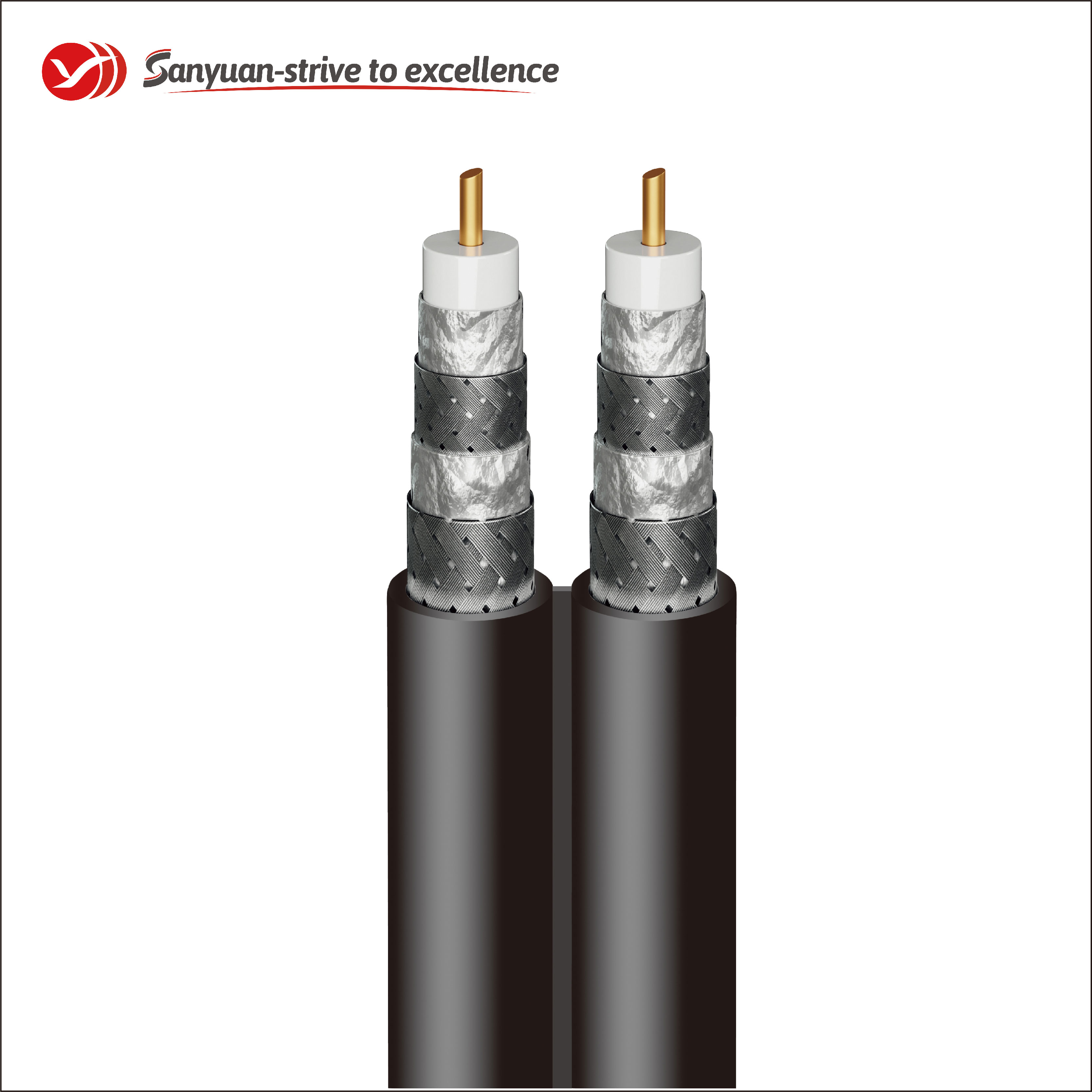 SanYuan cable coaxial 75 ohm factory for data signals-2